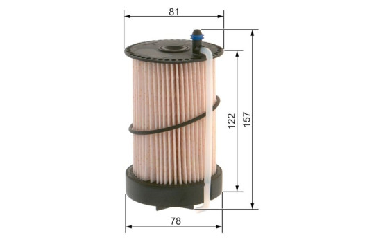 Bränslefilter N2217 Bosch, bild 5