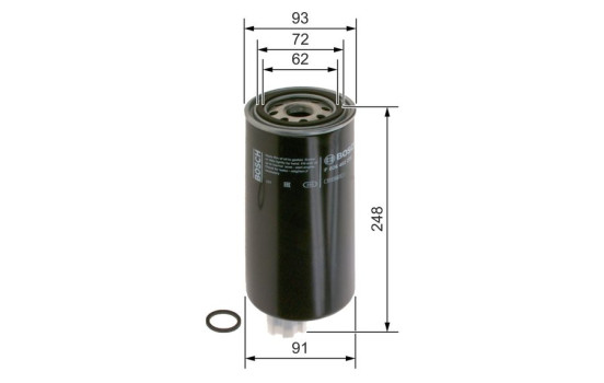 Bränslefilter N2272 Bosch