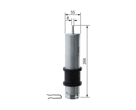 Bränslefilter N2358 Bosch, bild 5