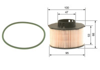 Bränslefilter N2359 Bosch