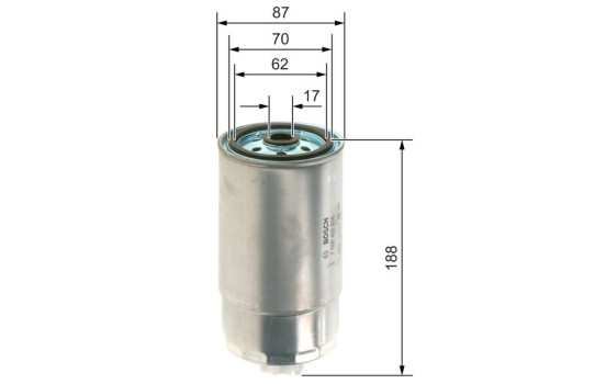 Bränslefilter N2826 Bosch, bild 7
