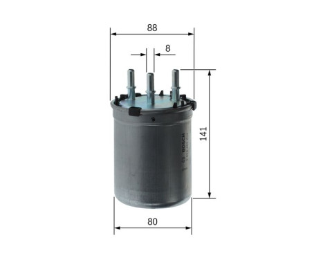 Bränslefilter N2834 Bosch, bild 6