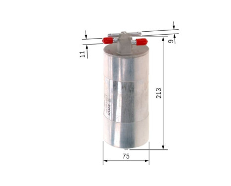 Bränslefilter N2845 Bosch, bild 6