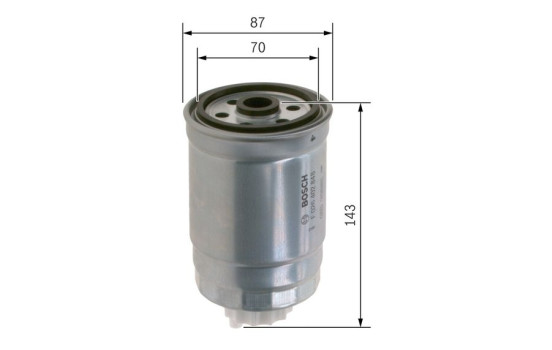 Bränslefilter N2848 Bosch, bild 6