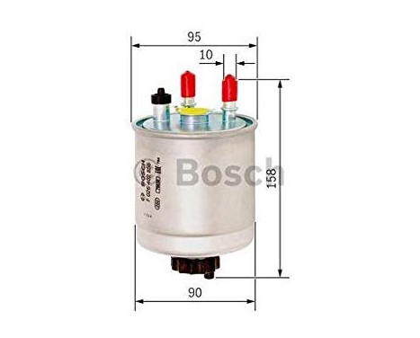 Bränslefilter N2856 Bosch, bild 4