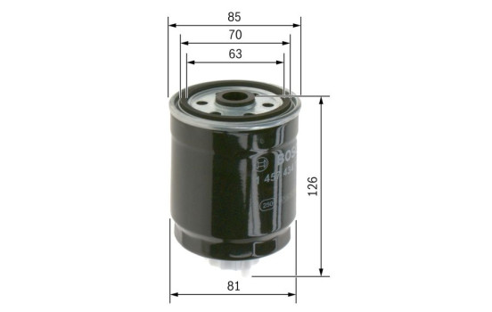 Bränslefilter N4103 Bosch, bild 2