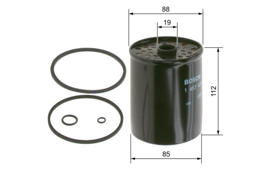 Bränslefilter N4200 Bosch, bild 6