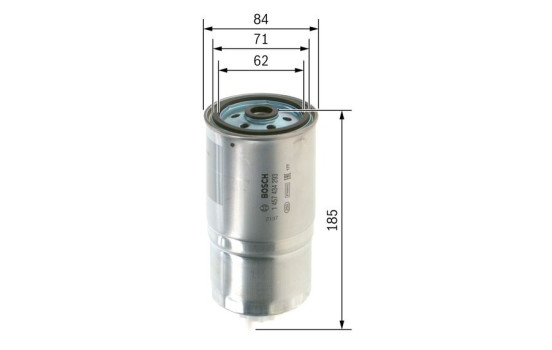 Bränslefilter N4293 Bosch, bild 3