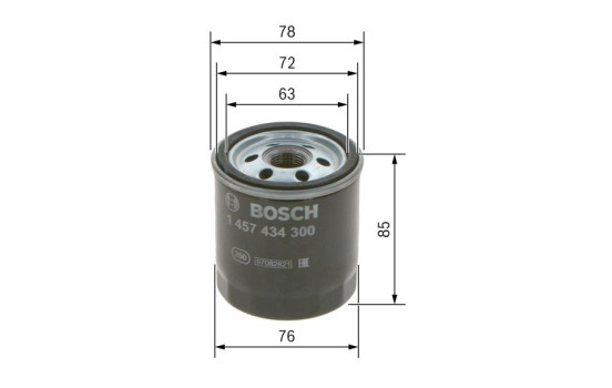 Bränslefilter N4300 Bosch, bild 4