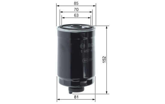Bränslefilter N4329 Bosch, bild 7