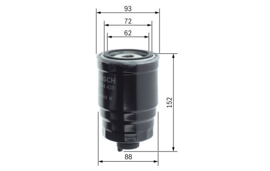 Bränslefilter N4439 Bosch, bild 7