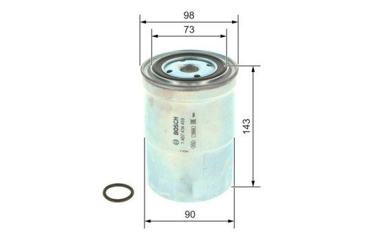 Bränslefilter N4459 Bosch, bild 2