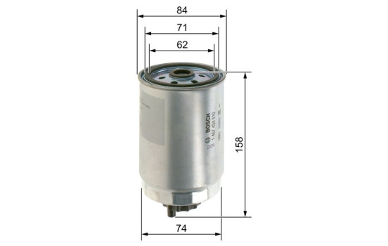 Bränslefilter N4510 Bosch, bild 6