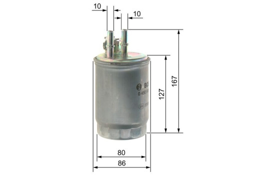 Bränslefilter N6357 Bosch, bild 5