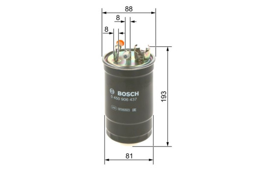 Bränslefilter N6437 Bosch