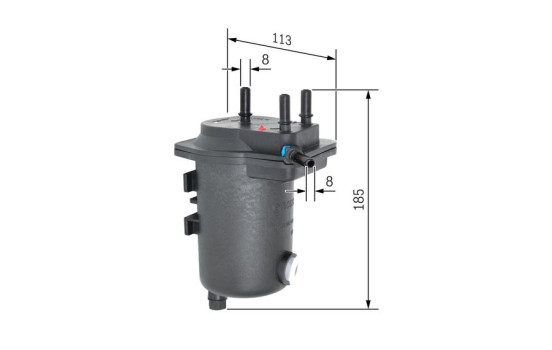 Bränslefilter N7009 Bosch, bild 6