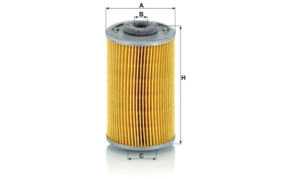 Bränslefilter P 707 Mann, bild 4