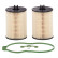 Bränslefilter PU 821 x-2 MANN-FILTER, miniatyr 2