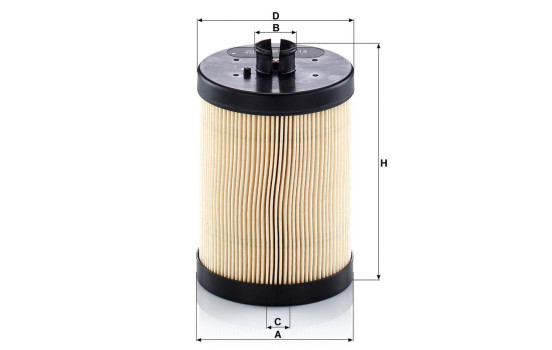 Bränslefilter PU 9015 z Mann, bild 2