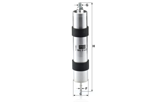 Bränslefilter WK 516/2 Mann, bild 3