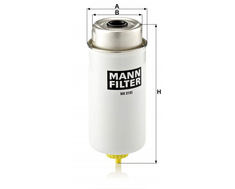 Bränslefilter WK 8105 Mann, bild 2