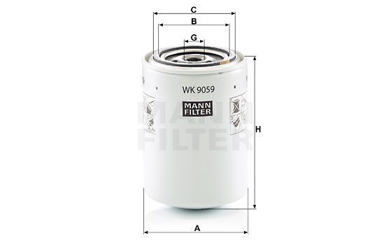 Bränslefilter WK 9059 Mann