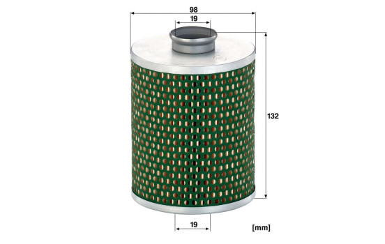 Filter, drifthydraulik H1032 MANN-FILTER, bild 3