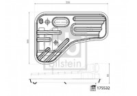Hydraulikfilter, automatväxel 175532 FEBI
