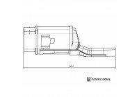 Hydraulikfilter, automatväxel ADBP210064 Blue Print