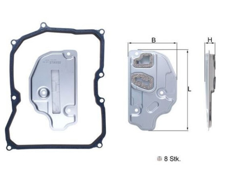 Hydraulikfilter, automatväxel HX 150KIT Mahle, bild 5