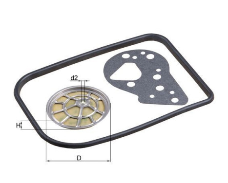 Hydraulikfilter, automatväxel HX 82D Mahle, bild 3
