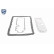 Oljefiltersats, automatväxellåda EXPERT KITS + V70-0690 VAICO, miniatyr 9