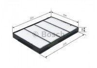 Filter, kupéventilation 1 987 432 218 Bosch