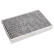 Filter, kupéventilation 105703 FEBI, miniatyr 2