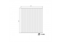 Filter, kupéventilation 173280 FEBI