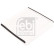 Filter, kupéventilation 176020 FEBI