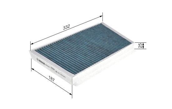 Filter, kupéventilation + A8503 Bosch, bild 2