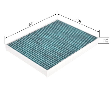 Filter, kupéventilation + A8507 Bosch, bild 6