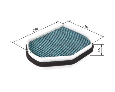 Filter, kupéventilation + A8511 Bosch, bild 6