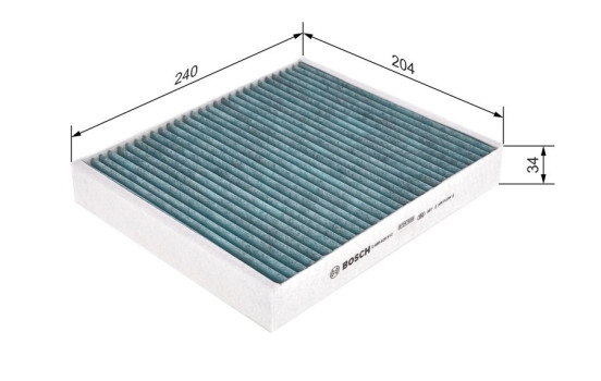 Filter, kupéventilation + A8512 Bosch, bild 5