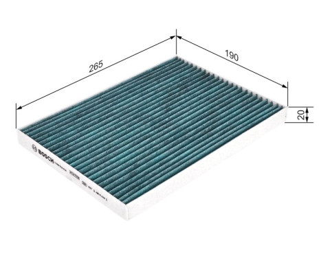Filter, kupéventilation + A8524 Bosch, bild 8