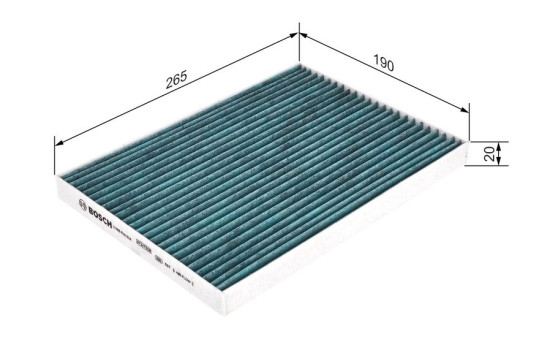Filter, kupéventilation + A8524 Bosch, bild 7