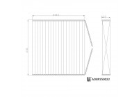 Filter, kupéventilation ADBP250022 Blue Print