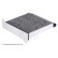 Filter, kupéventilation ADC42507 Blue Print, miniatyr 3