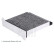 Filter, kupéventilation ADC42507 Blue Print, miniatyr 3