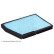 Filter, kupéventilation ADG02504 Blue Print, miniatyr 3