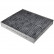Filter, kupéventilation ADN12523 Blue Print