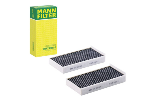 Filter, kupéventilation adsotop CUK 23 005-2 MANN-FILTER, bild 3