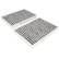 Filter, kupéventilation adsotop CUK 2722-2 Mann
