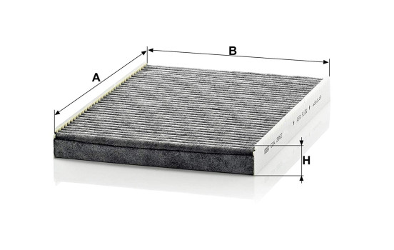 Filter, kupéventilation adsotop CUK2862 Mann, bild 2